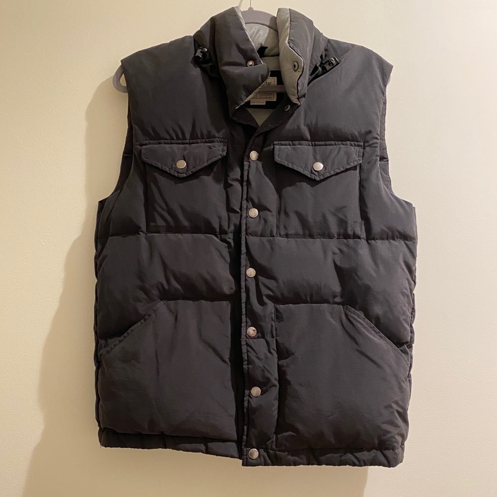J crew men’s vest jacket